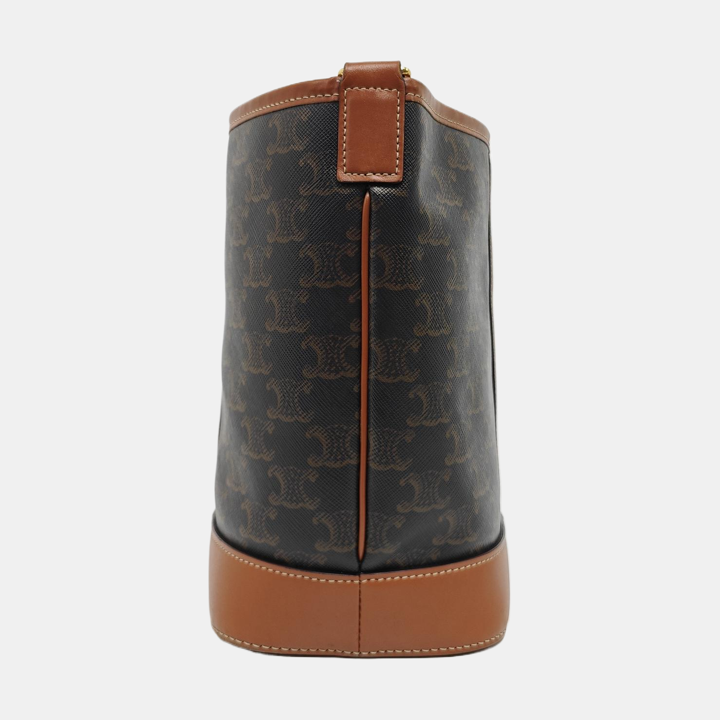 TRIOMPHE CANVAS Small Coated Canvas Brown