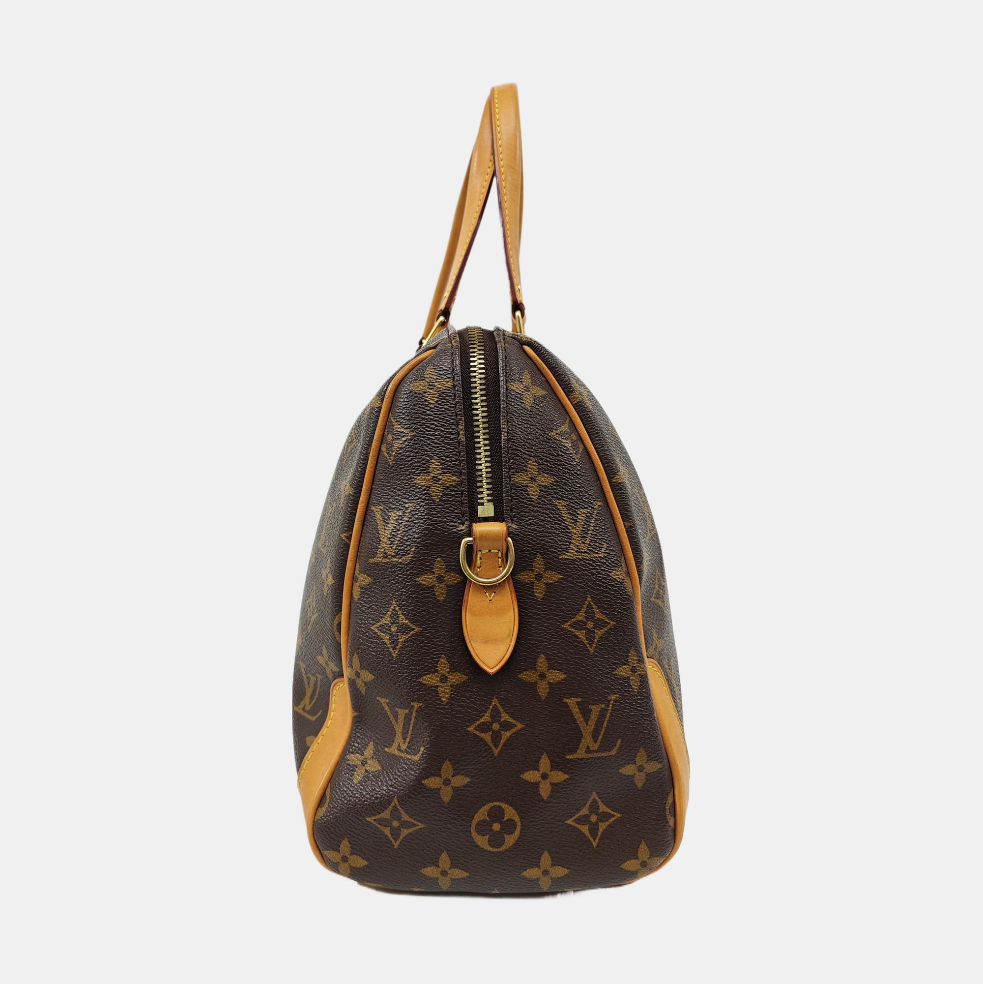 RETIRO NM Monogram Coated Canvas Brown