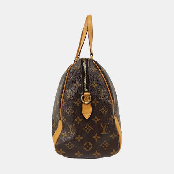RETIRO NM Monogram Coated Canvas Brown