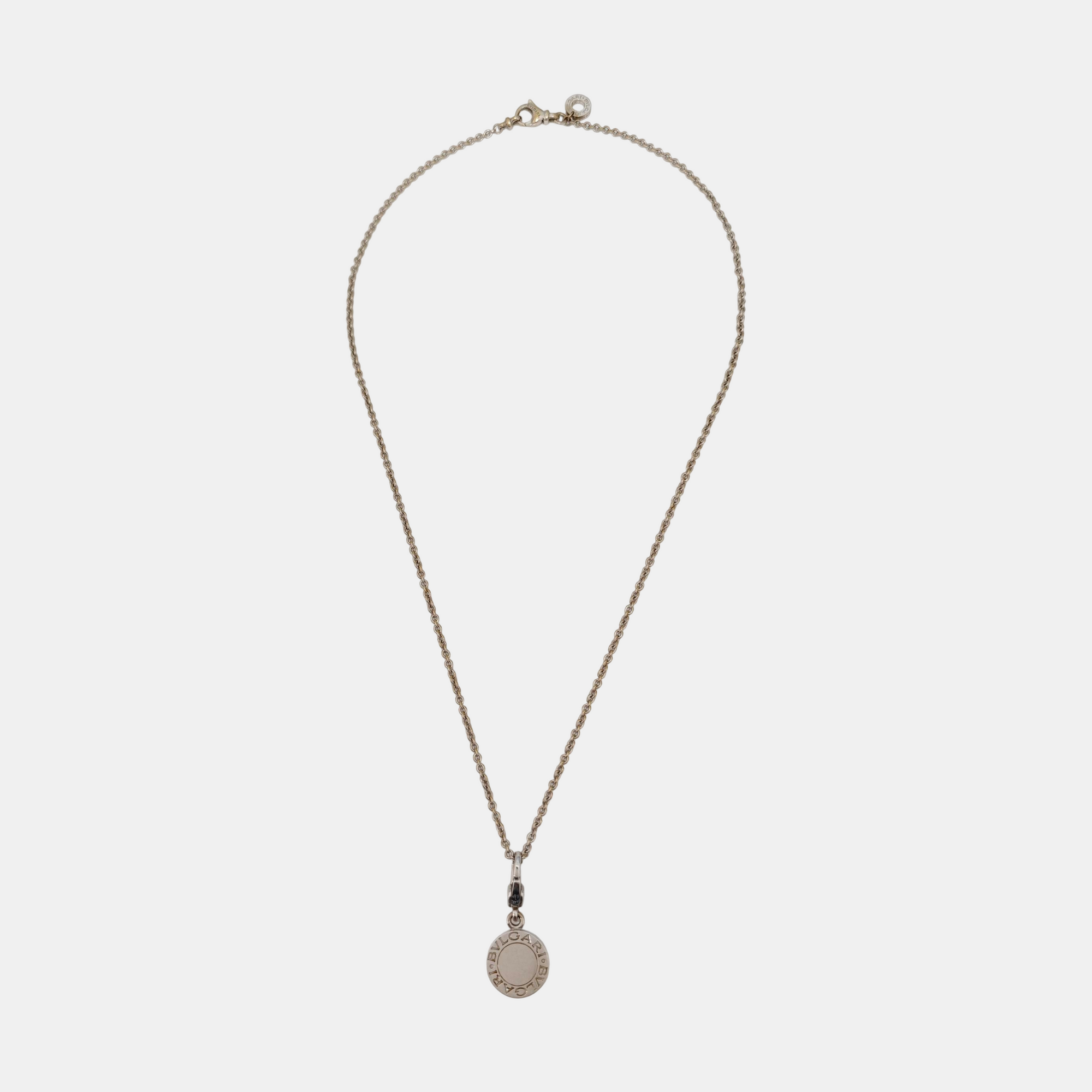 BVLGARI BVLGARI 18k White Gold Silver Necklace