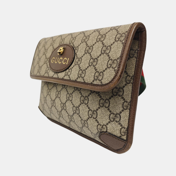 Neo Vintage Monogram Coated Canvas Beige