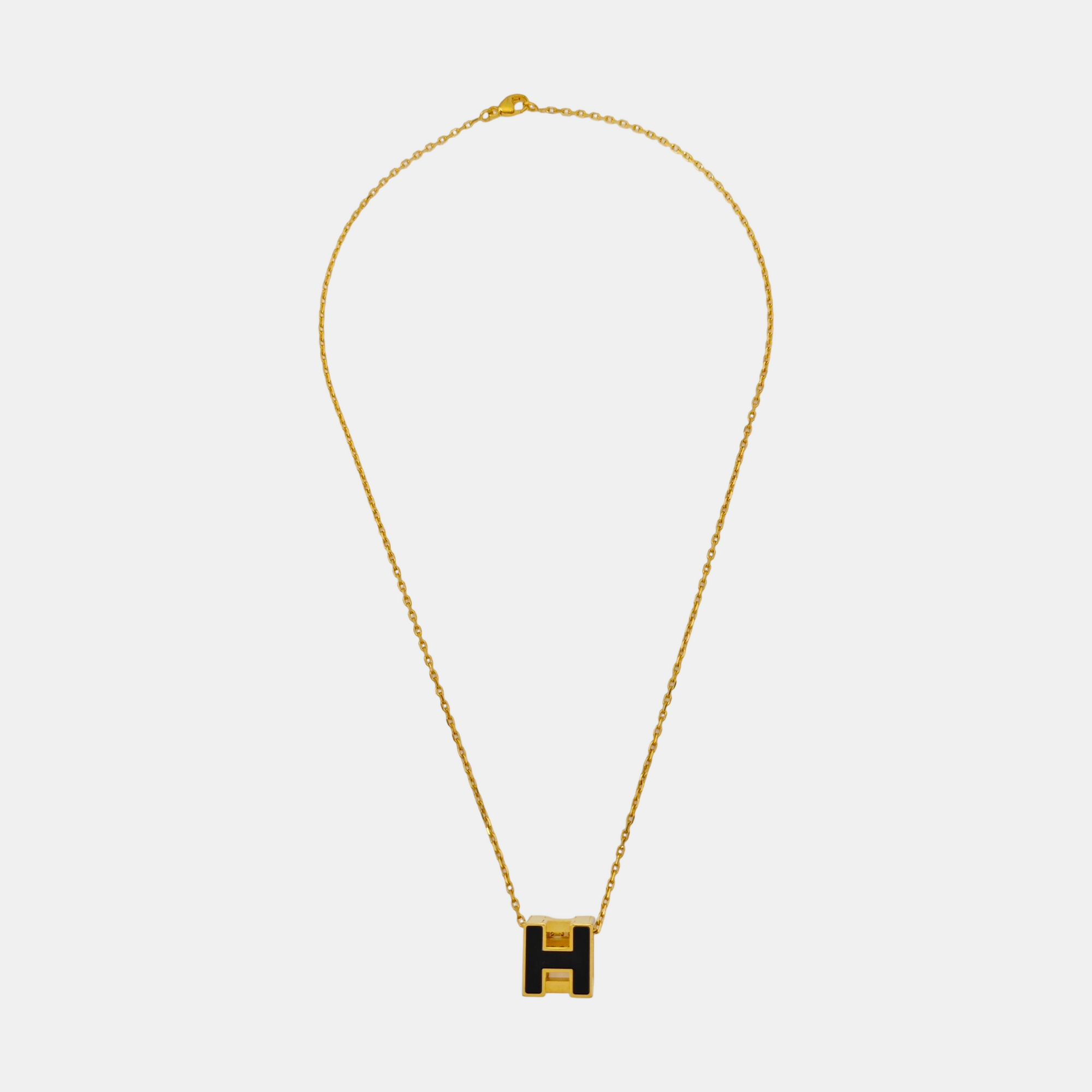 Cage D'h Metal Gold Necklace