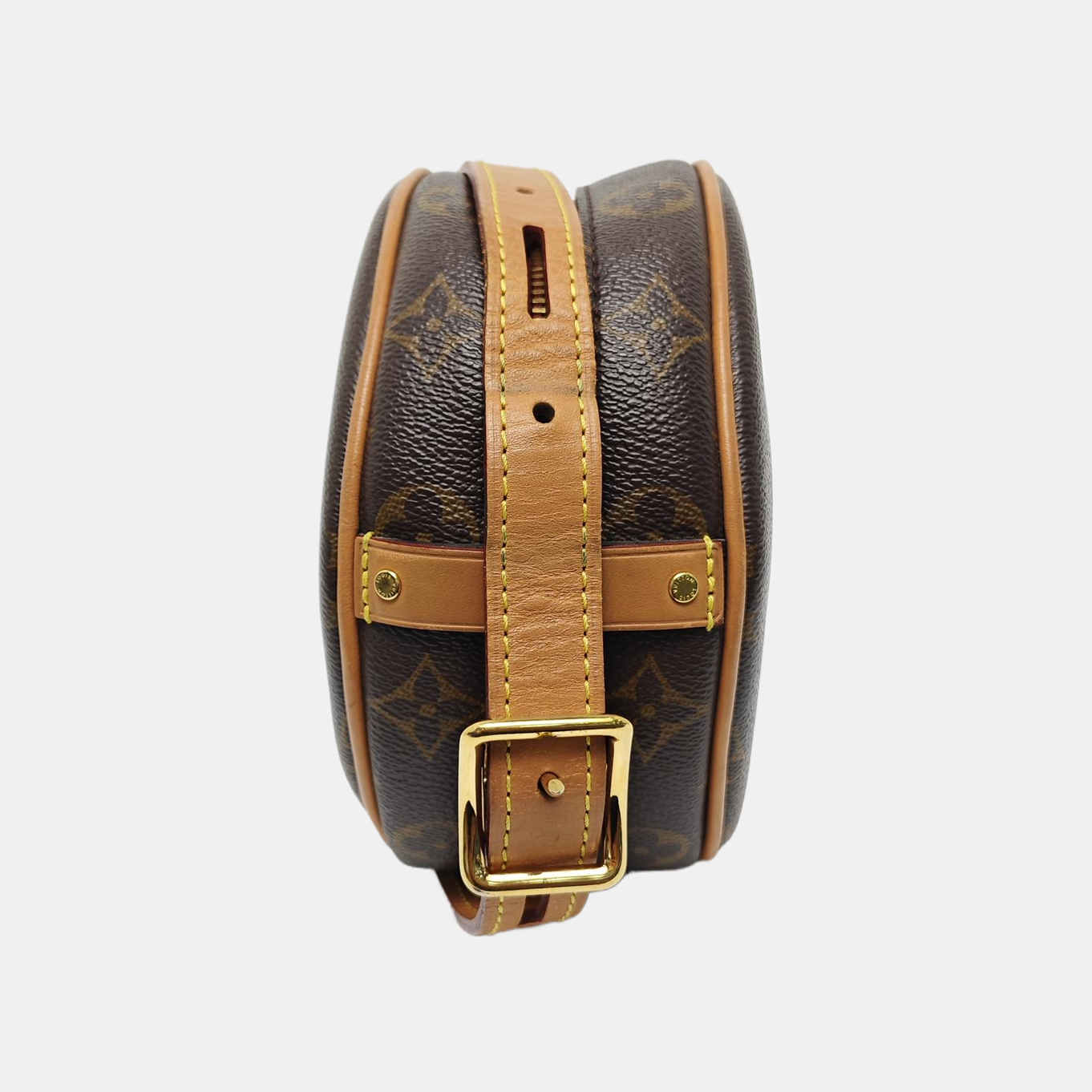 BOITE CHAPEAU PM Monogram Coated Canvas Brown