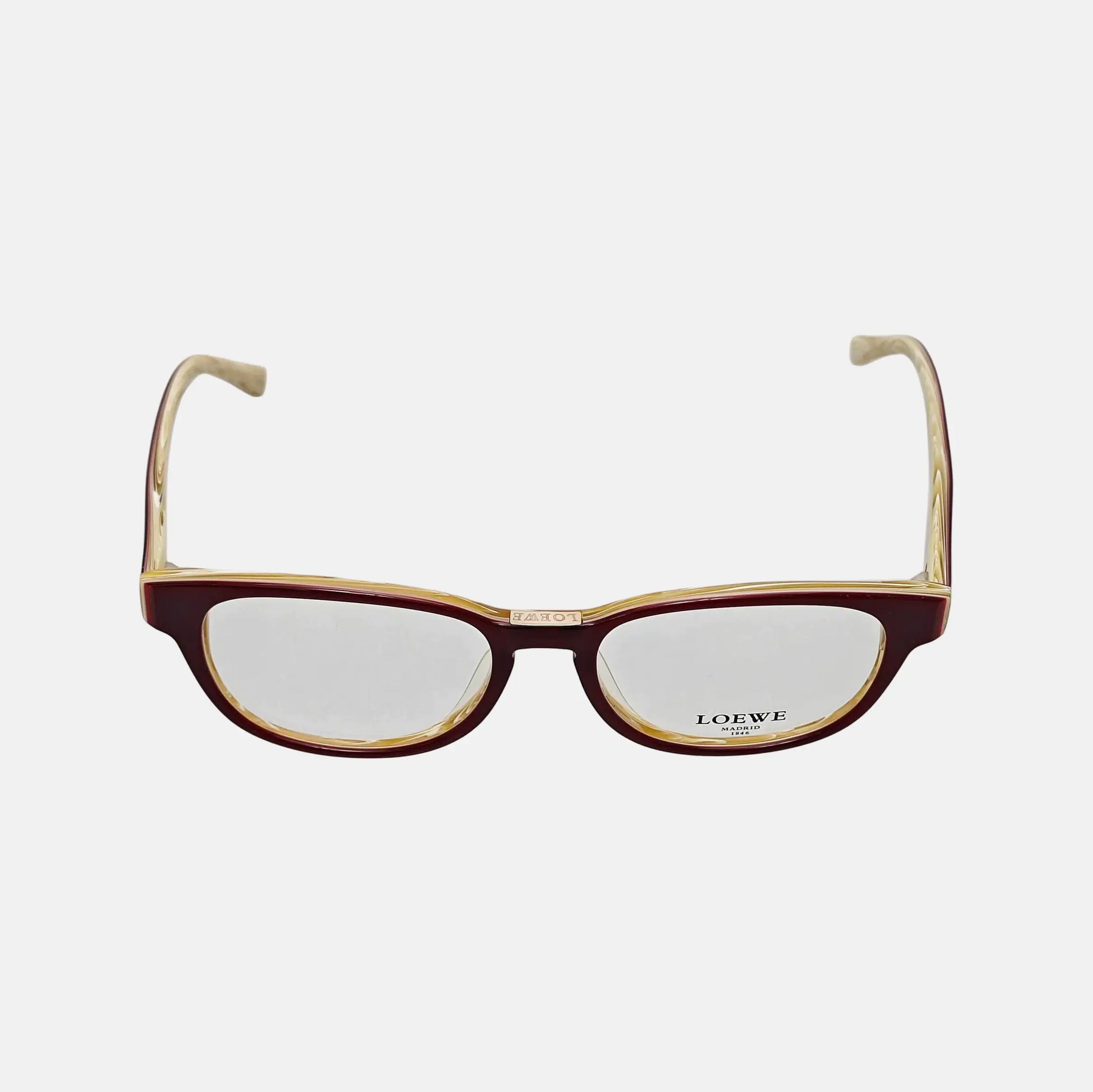 Synthetic Eyeglasses Red