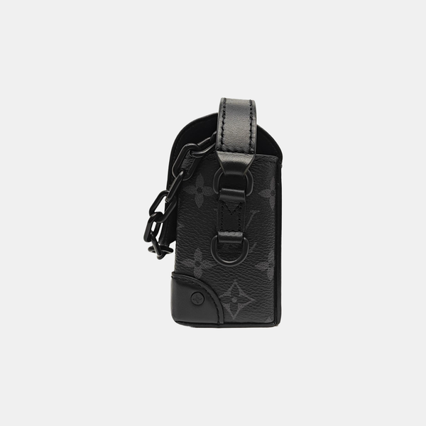 STEAMER Mini Monogram Coated Canvas Black