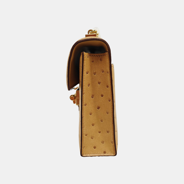 Verrou Ostrich Brown