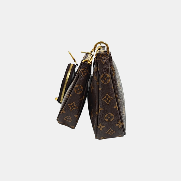 MULTI Monogram Coated Canvas Brown