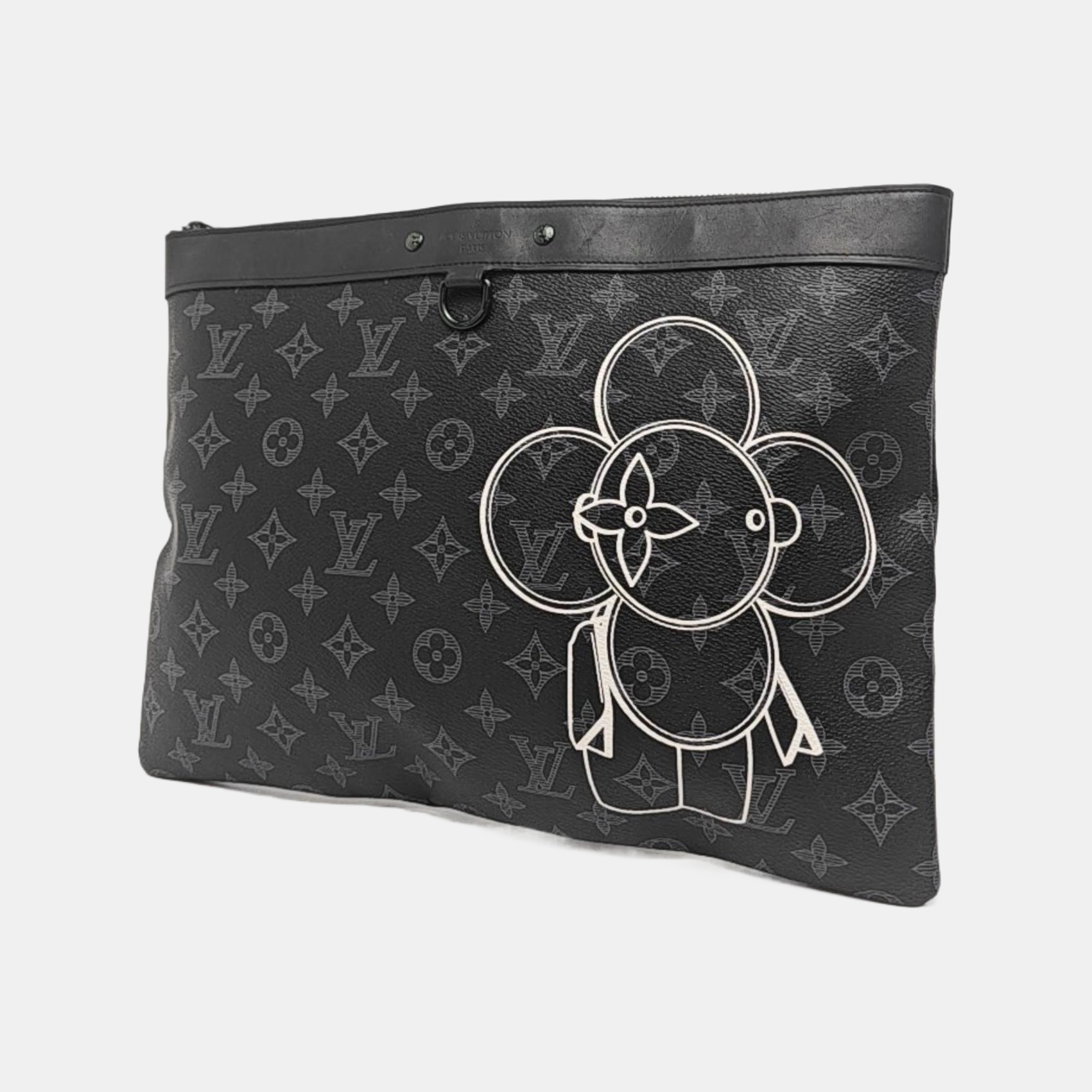 APOLLO GM Monogram Coated Canvas Black
