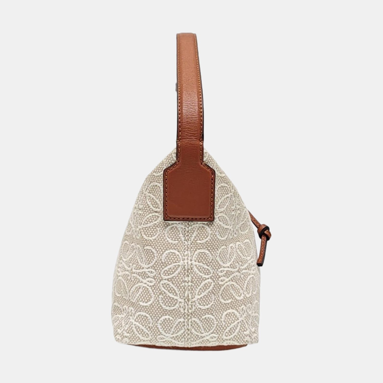 Anagram Small Monogram Canvas Beige