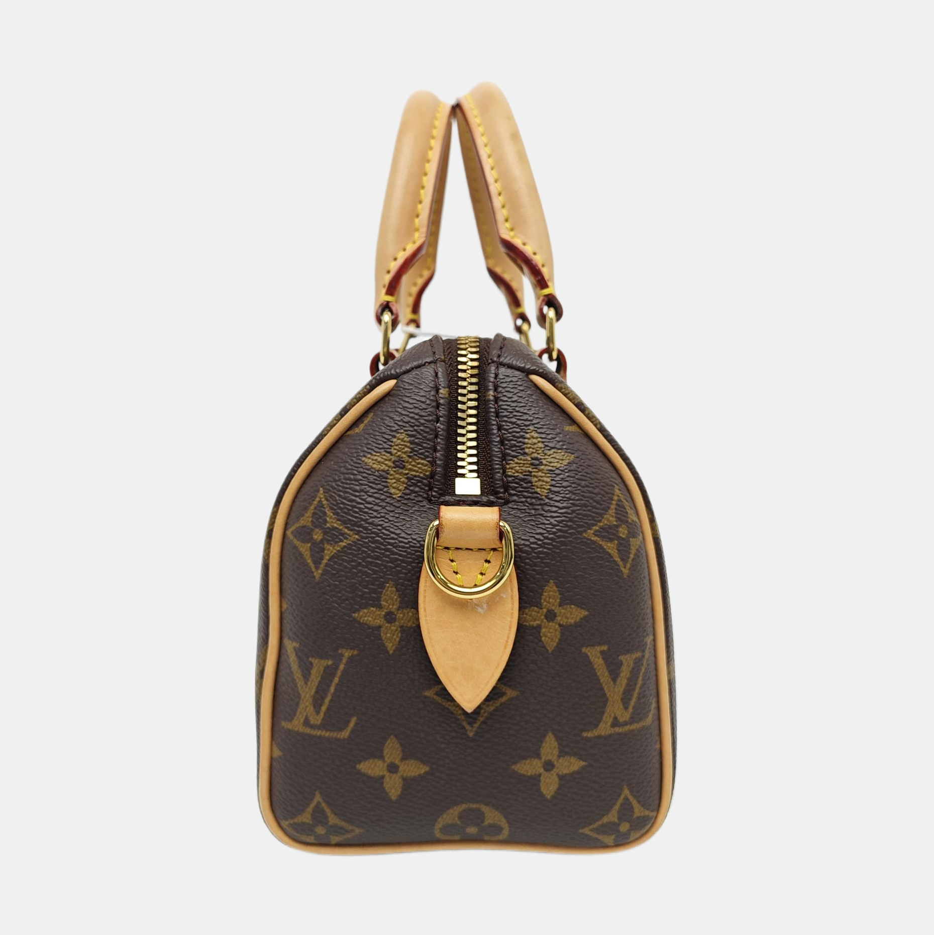 SPEEDY 20 Monogram Coated Canvas Brown