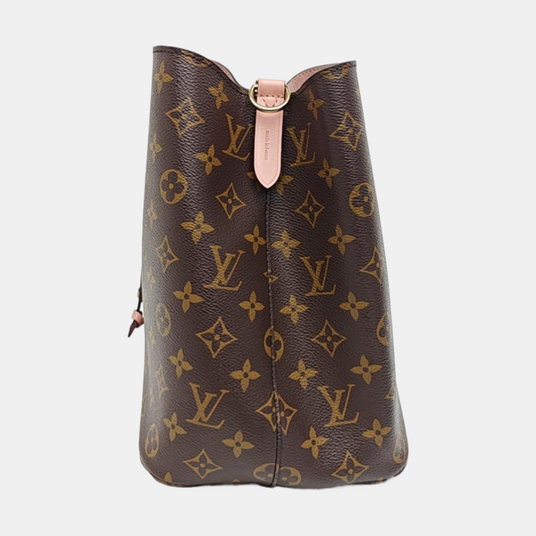 NÉONOÉ MM Monogram Coated Canvas Brown