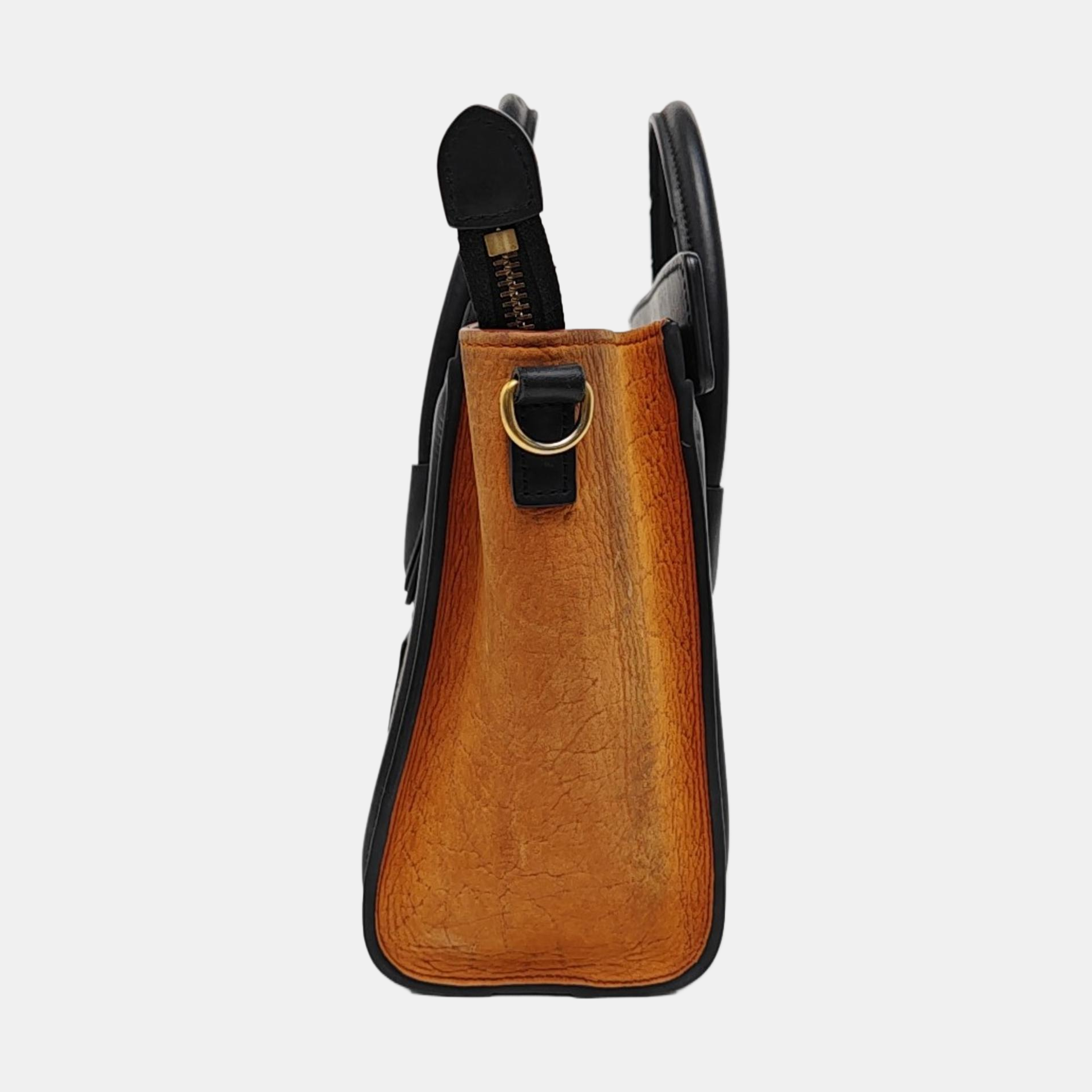 LUGGAGE Nano Calfskin Gray
