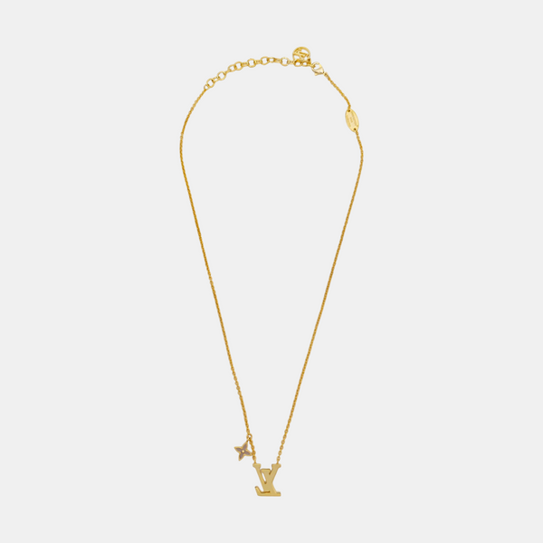 LV & ME Metal Gold Necklace