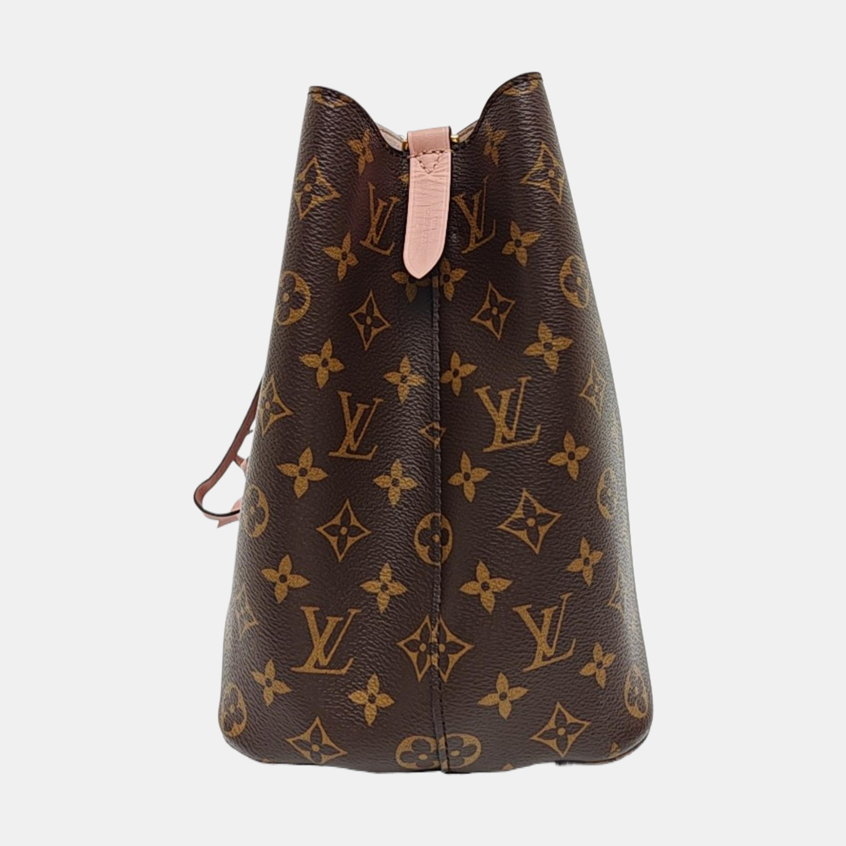 NÉONOÉ MM Monogram Coated Canvas Brown