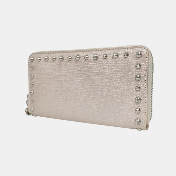 Calfskin Wallet Beige