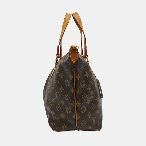 PALERMO PM Monogram Coated Canvas Brown