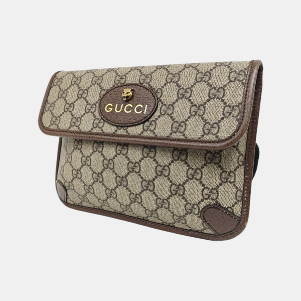 Neo Vintage Monogram Coated Canvas Beige