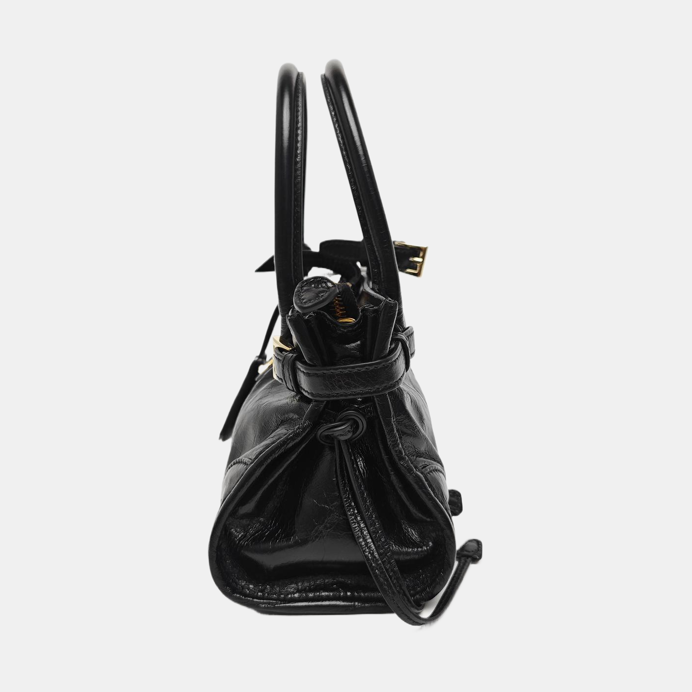 Bonnie Small Calfskin Black