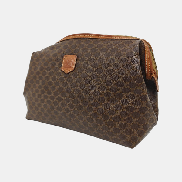 MACADAM COSMETIC BAGS Coated Canvas Brown