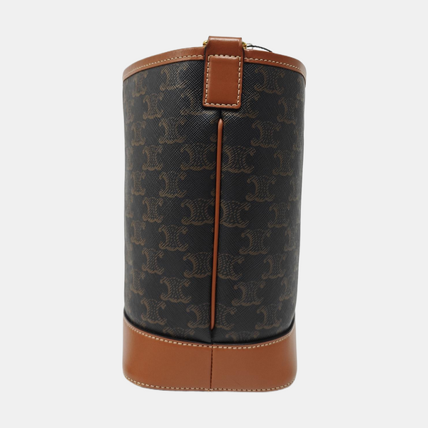 TRIOMPHE CANVAS Small Coated Canvas Brown