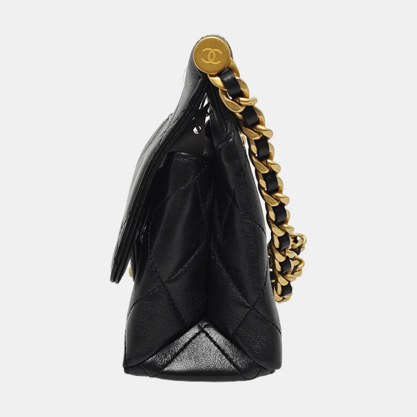 Quilted Lambskin Black