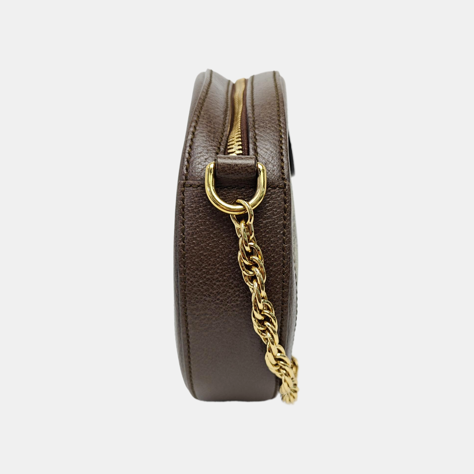 Ophidia Mini Monogram Coated Canvas Beige