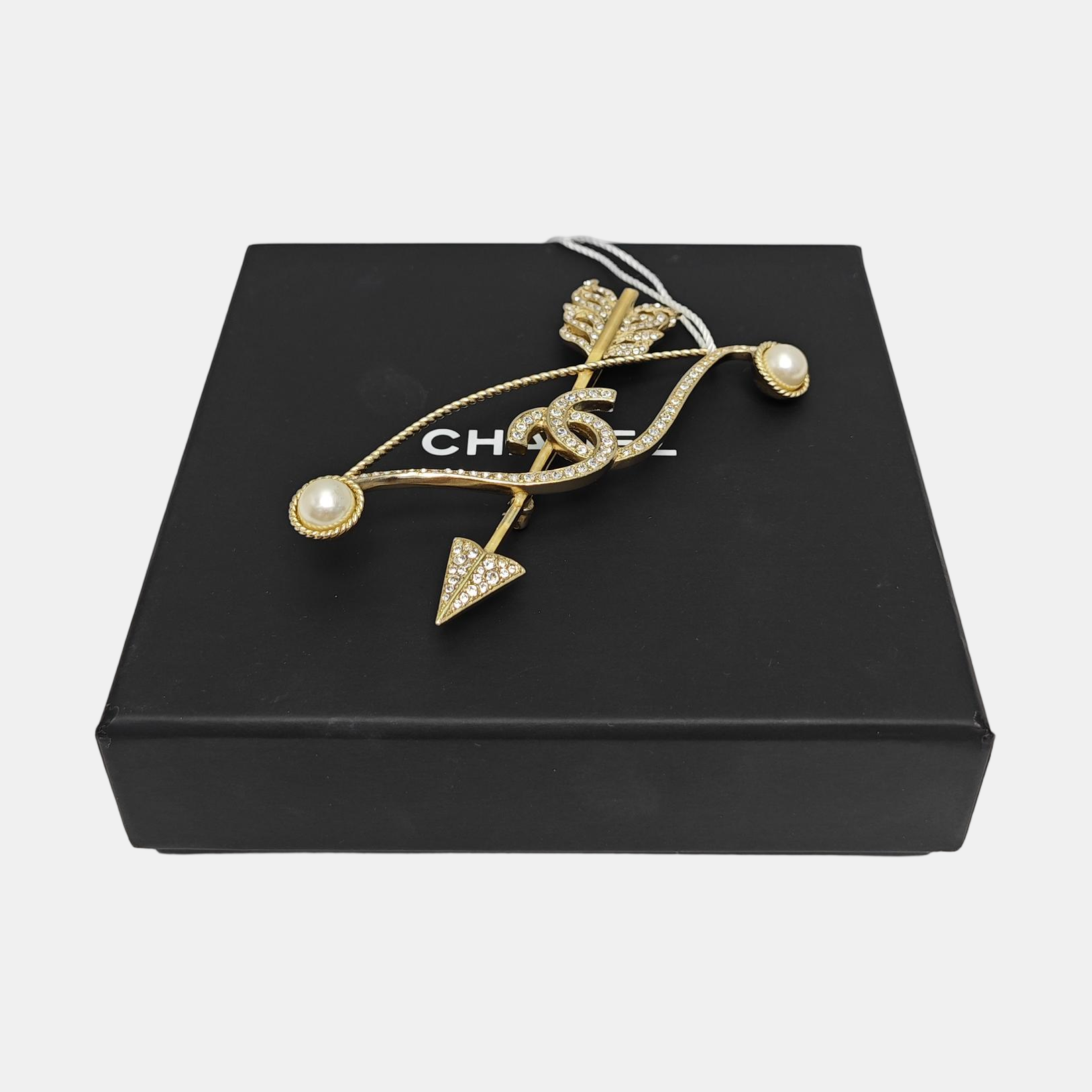 Metal Gold Brooch