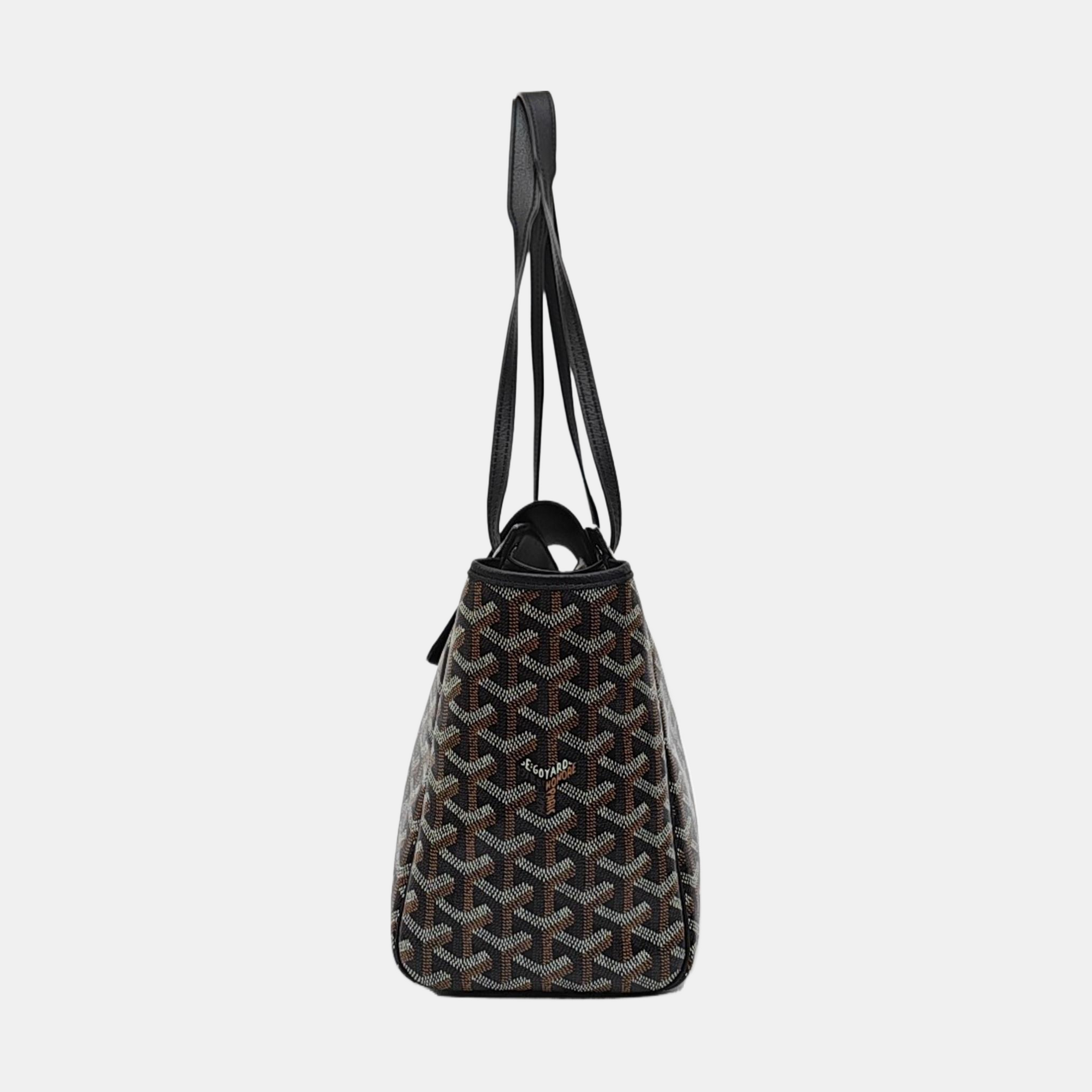 Rouette PM Coated Canvas Brown