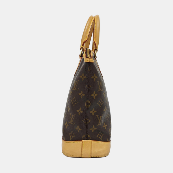 LOCKIT PM Monogram Coated Canvas Brown