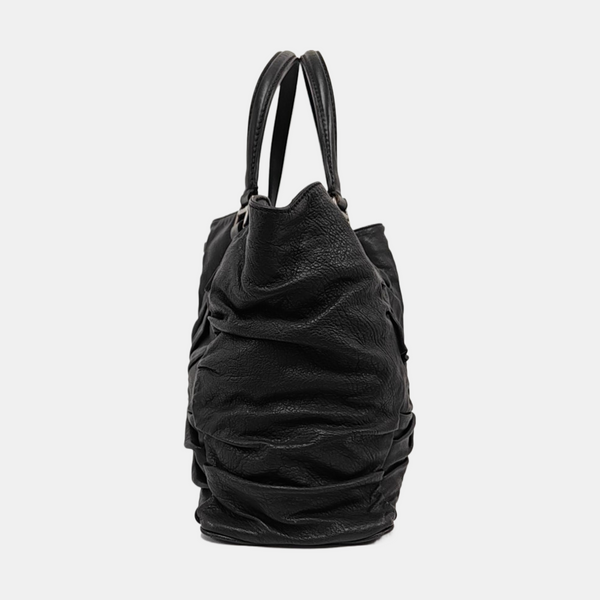 Calfskin Tote Bag Black