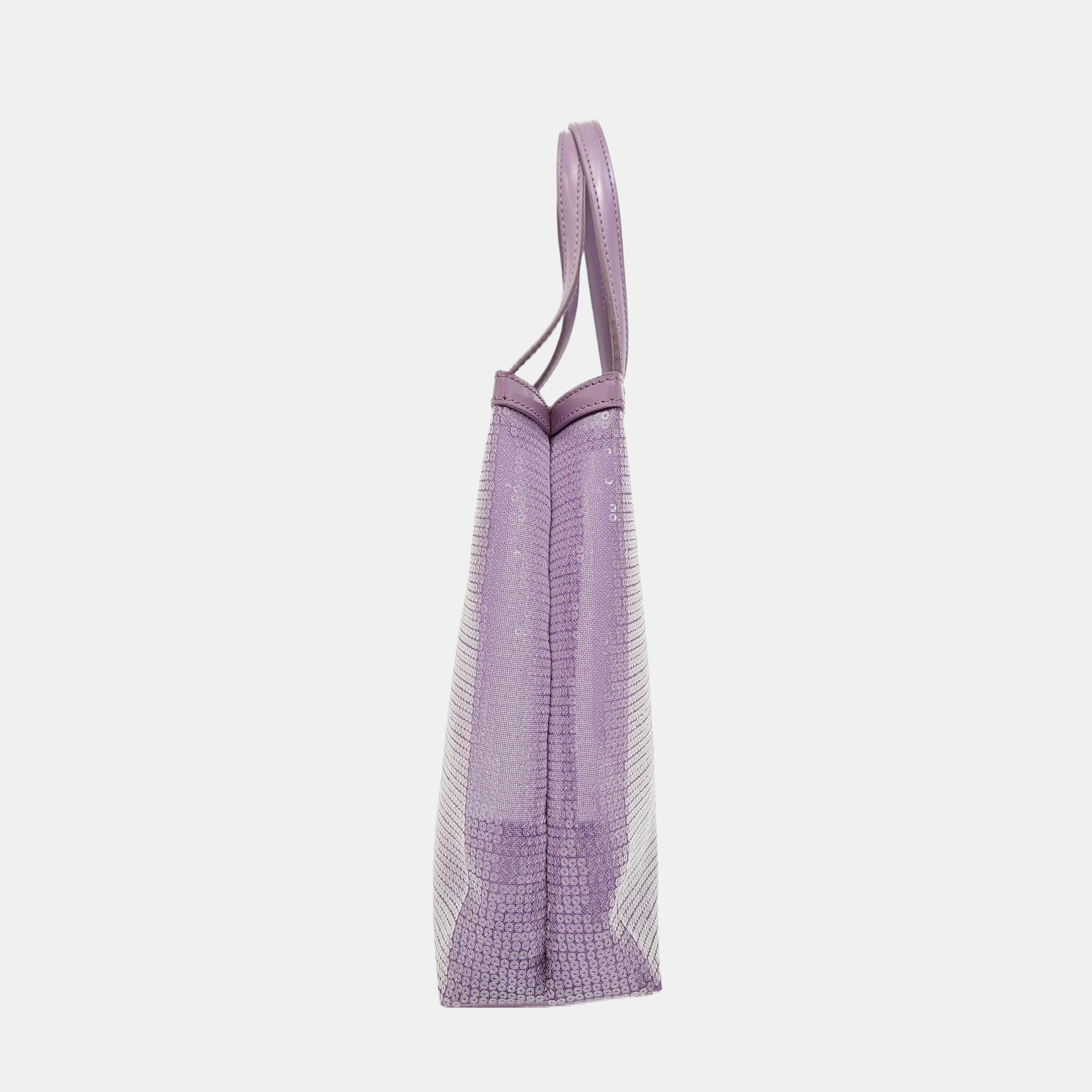 Special Material Tote Bag Purple