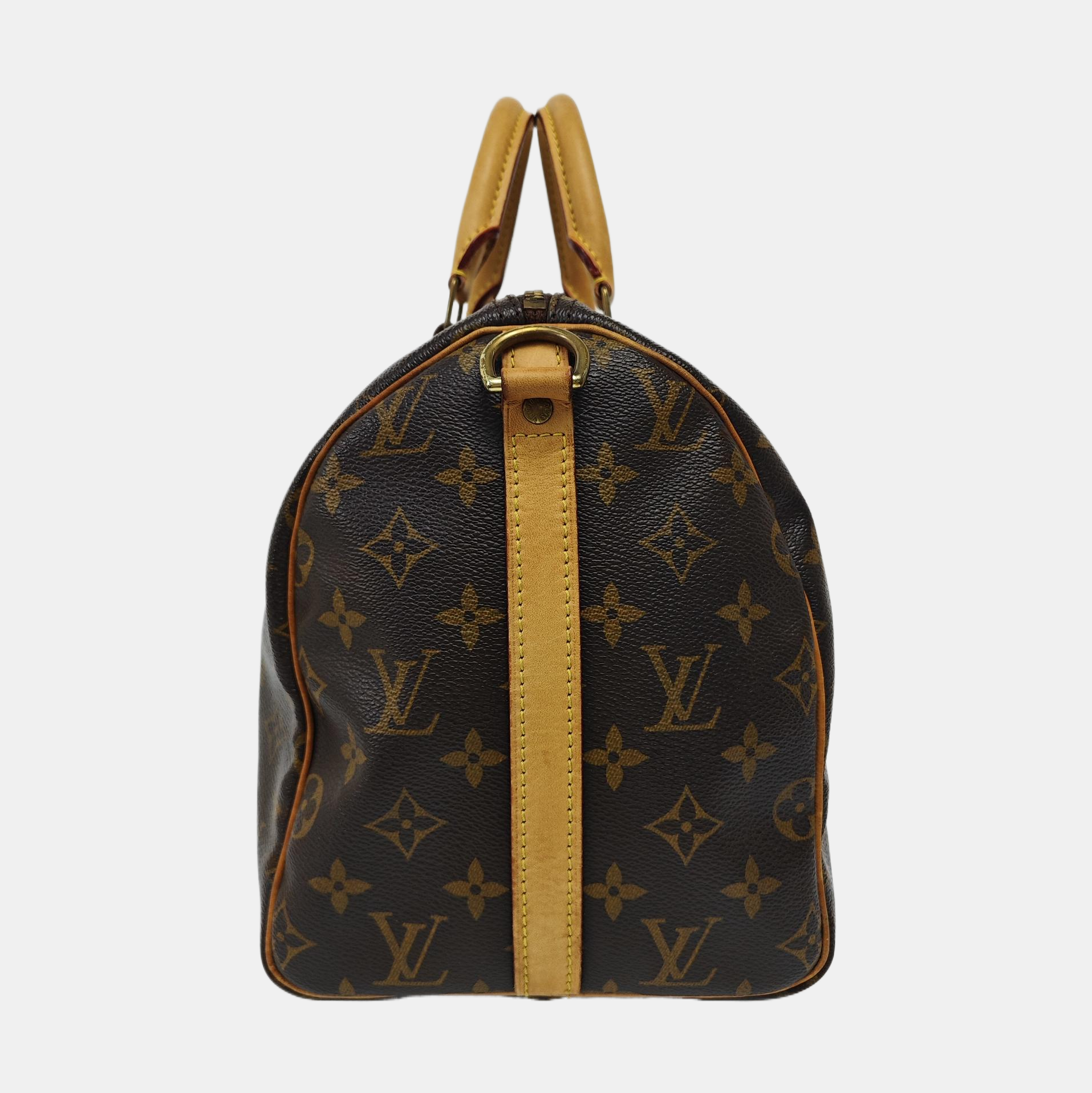 SPEEDY 30 Monogram Coated Canvas Brown