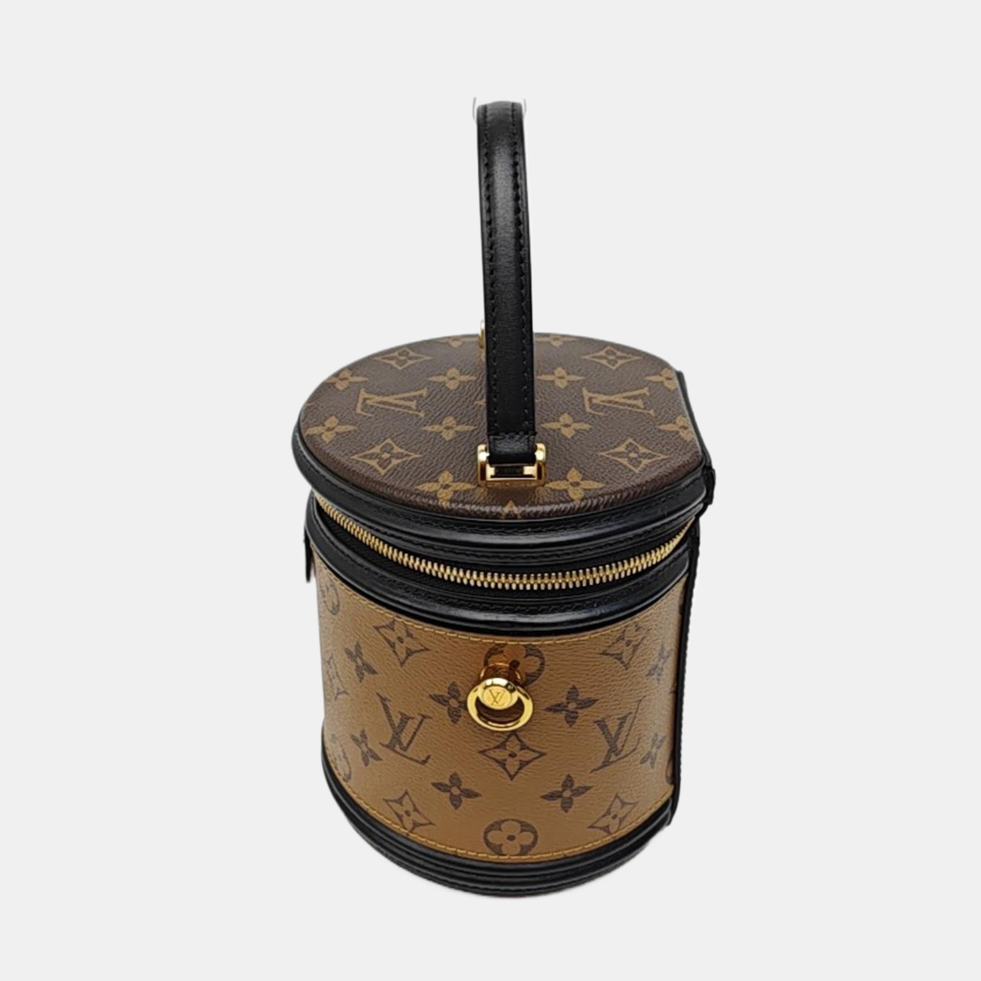 CANNES PM Monogram Coated Canvas Brown
