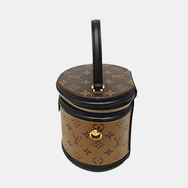 CANNES PM Monogram Coated Canvas Brown