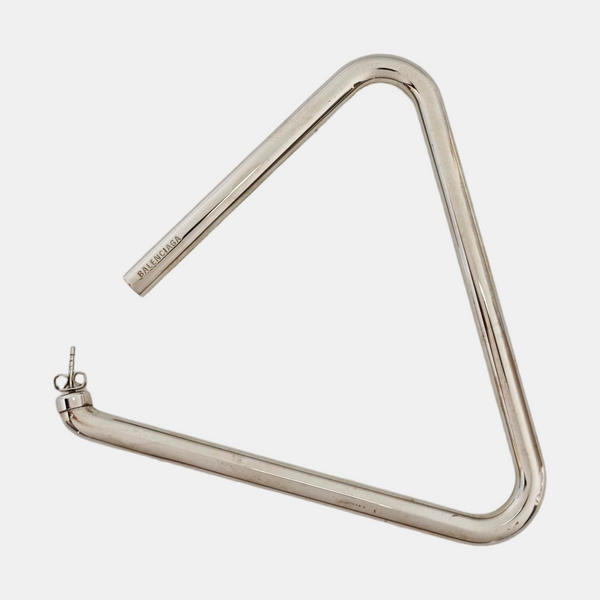 Metal Silver Stud Earrings
