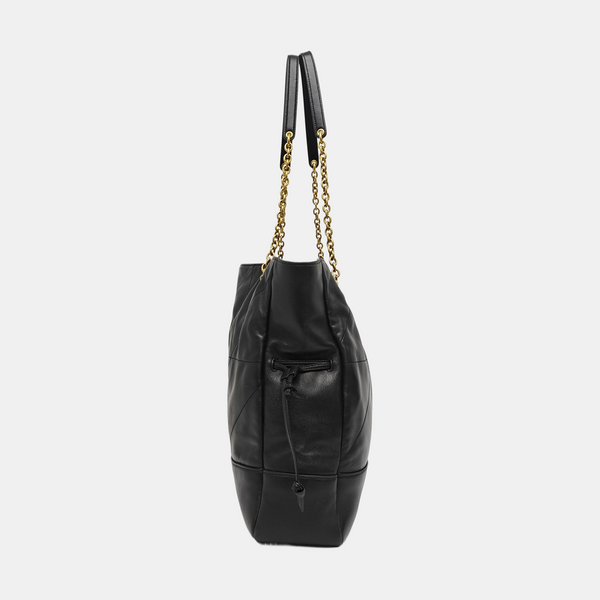 JAMIE SHOPPING Quilted Lambskin Black