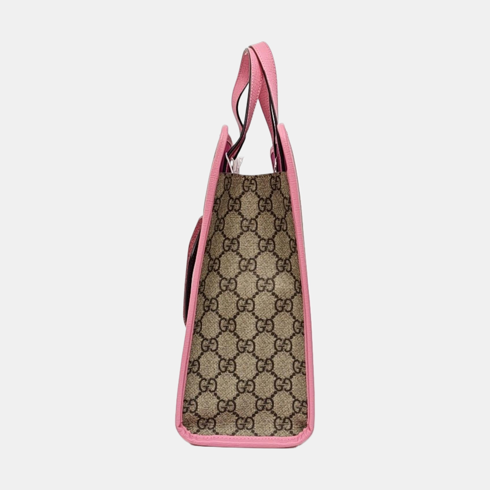 Children’s GG Bucket Monogram Coated Canvas Beige