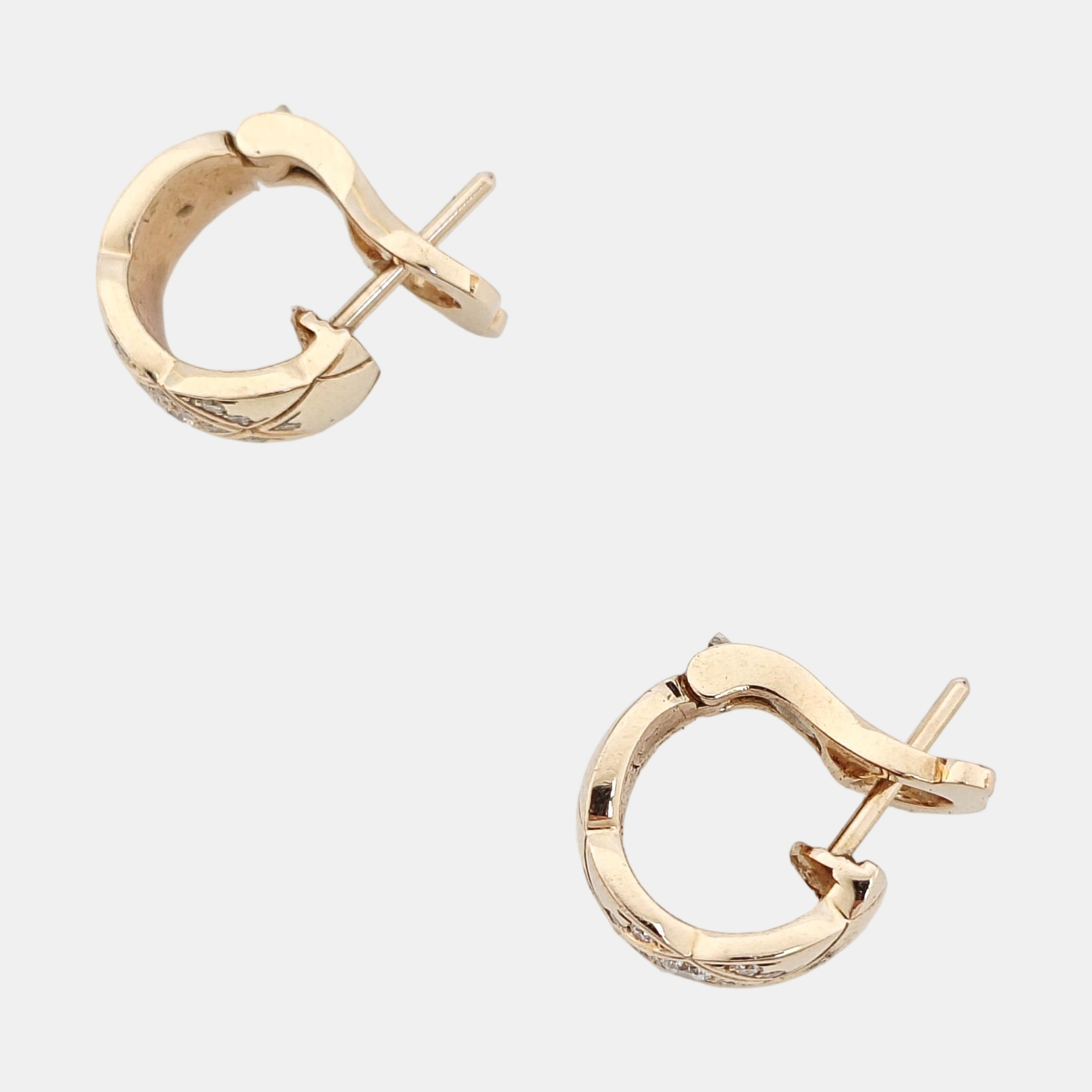 COCOCRUSH 18k Rose Gold Stud Earrings