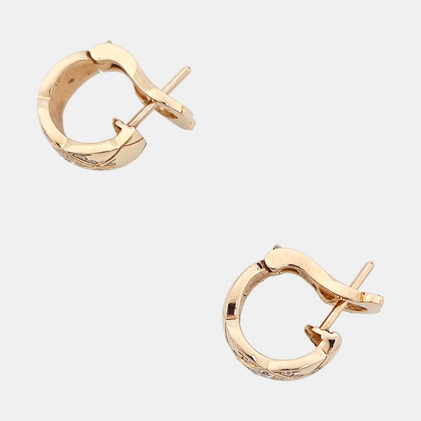 COCOCRUSH 18k Rose Gold Stud Earrings
