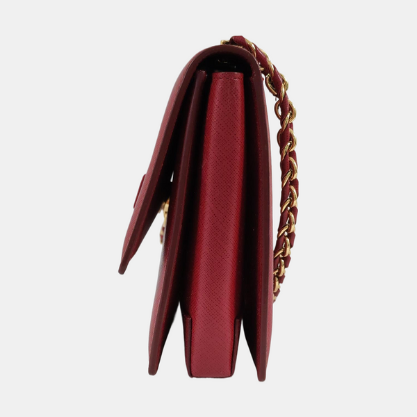 Ginny Calfskin Red
