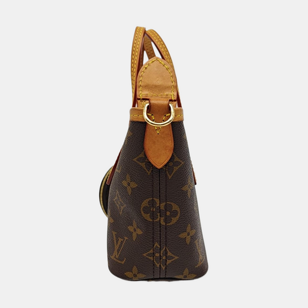 NEVERFULL BB Monogram Coated Canvas Brown