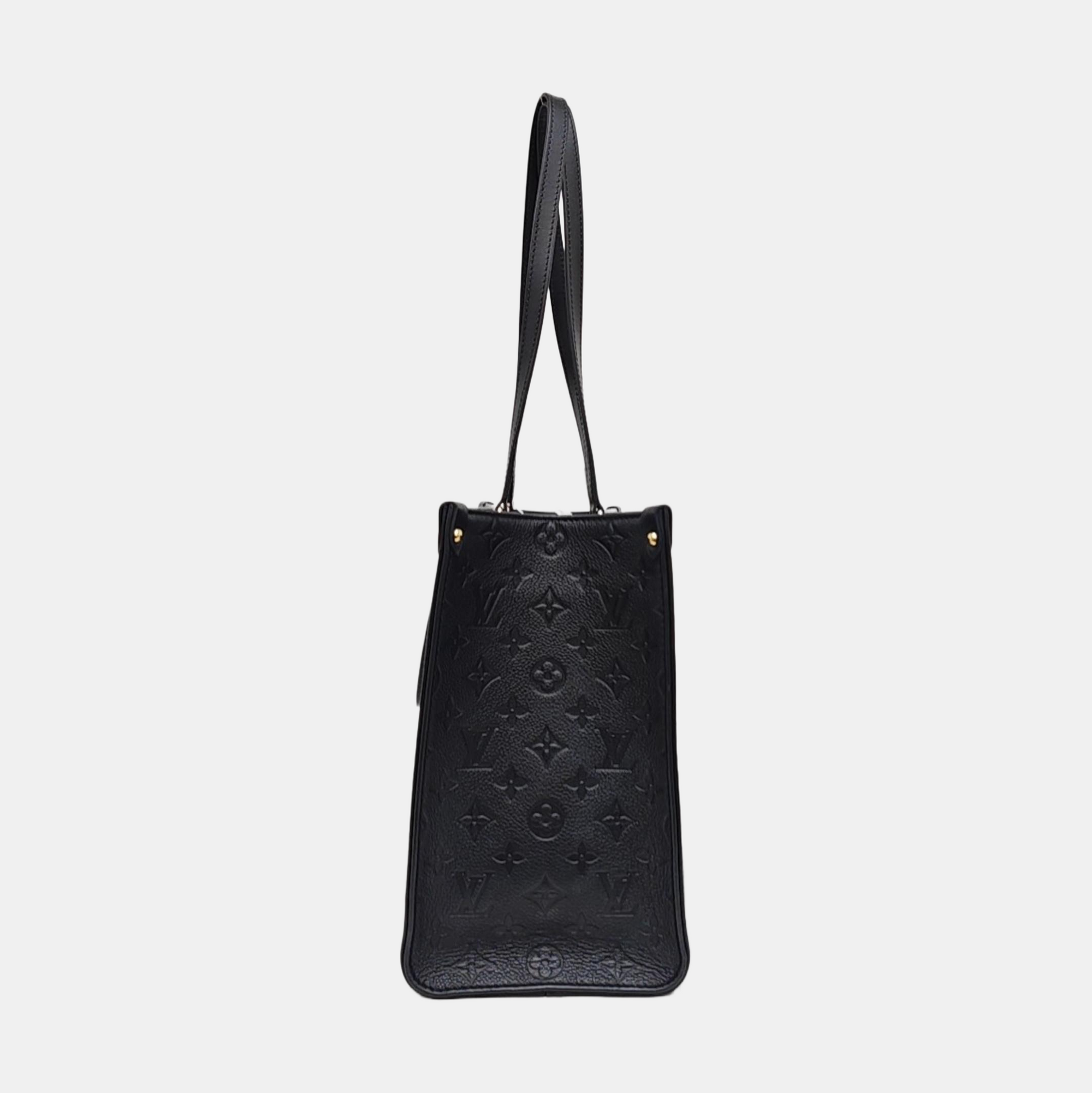 ONTHEGO MM Monogram Calfskin Black