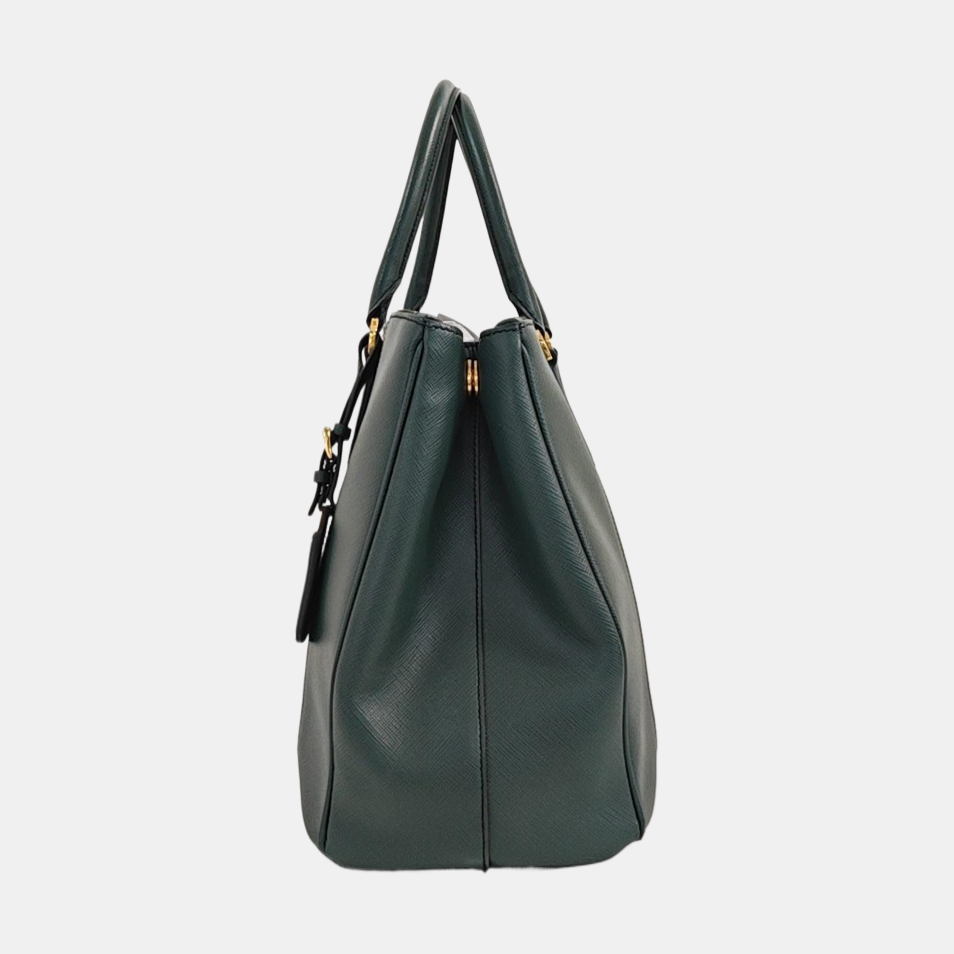 Galleria Extra Large Saffiano Calfskin Green