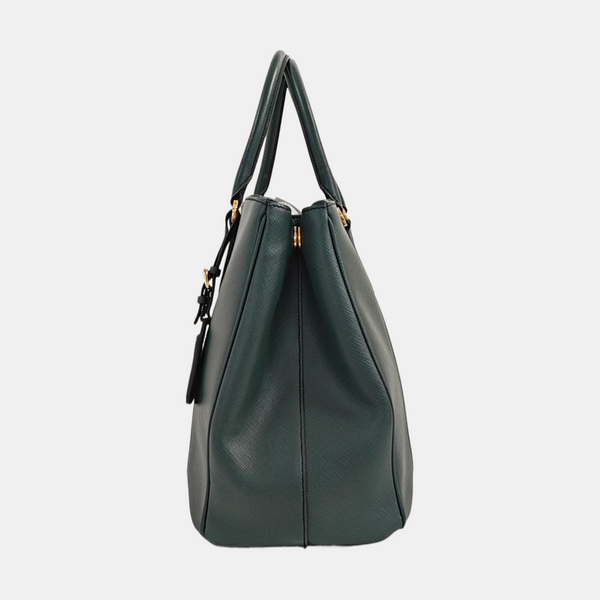 Galleria Extra Large Saffiano Calfskin Green