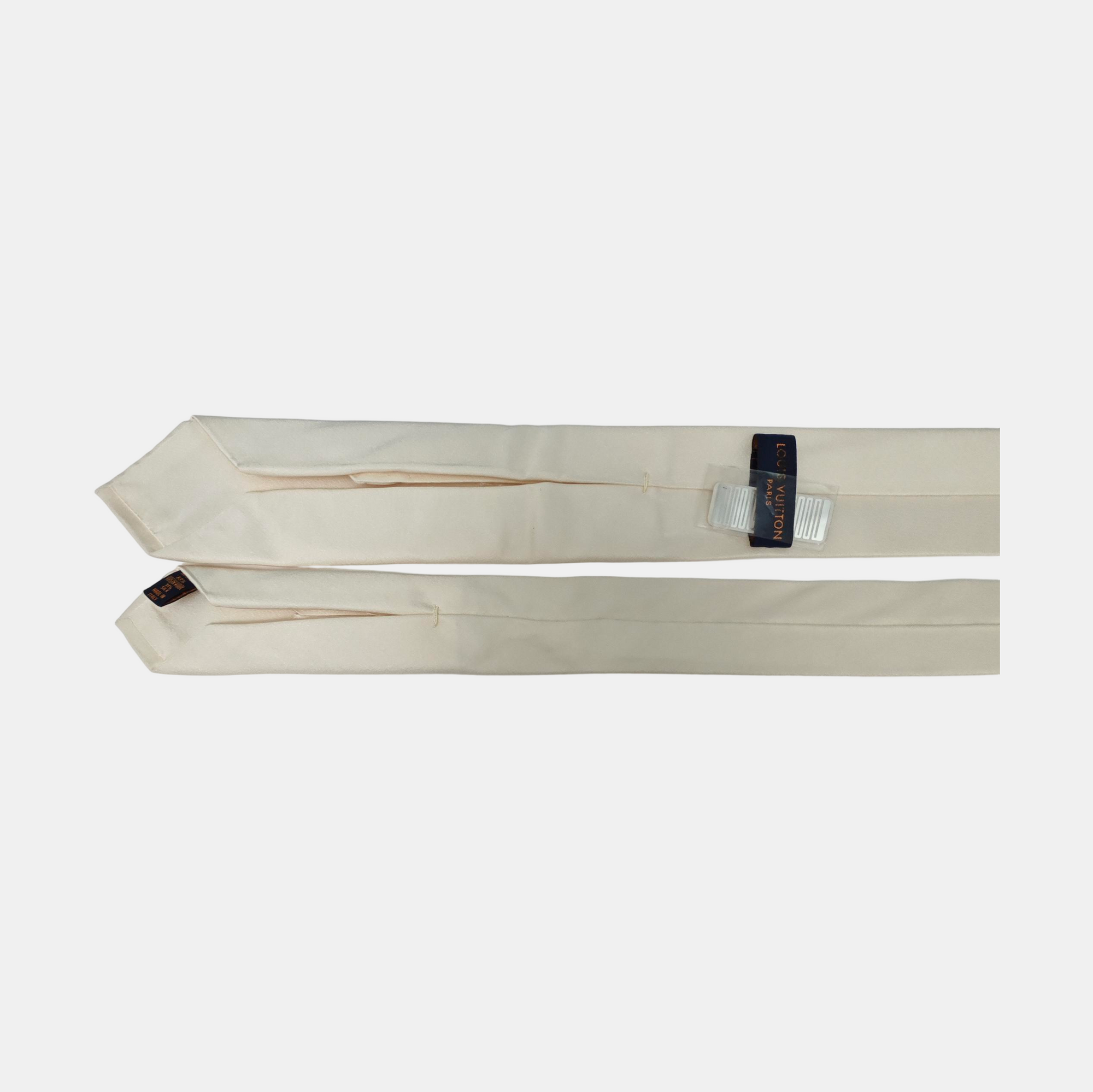 Wool Tie White