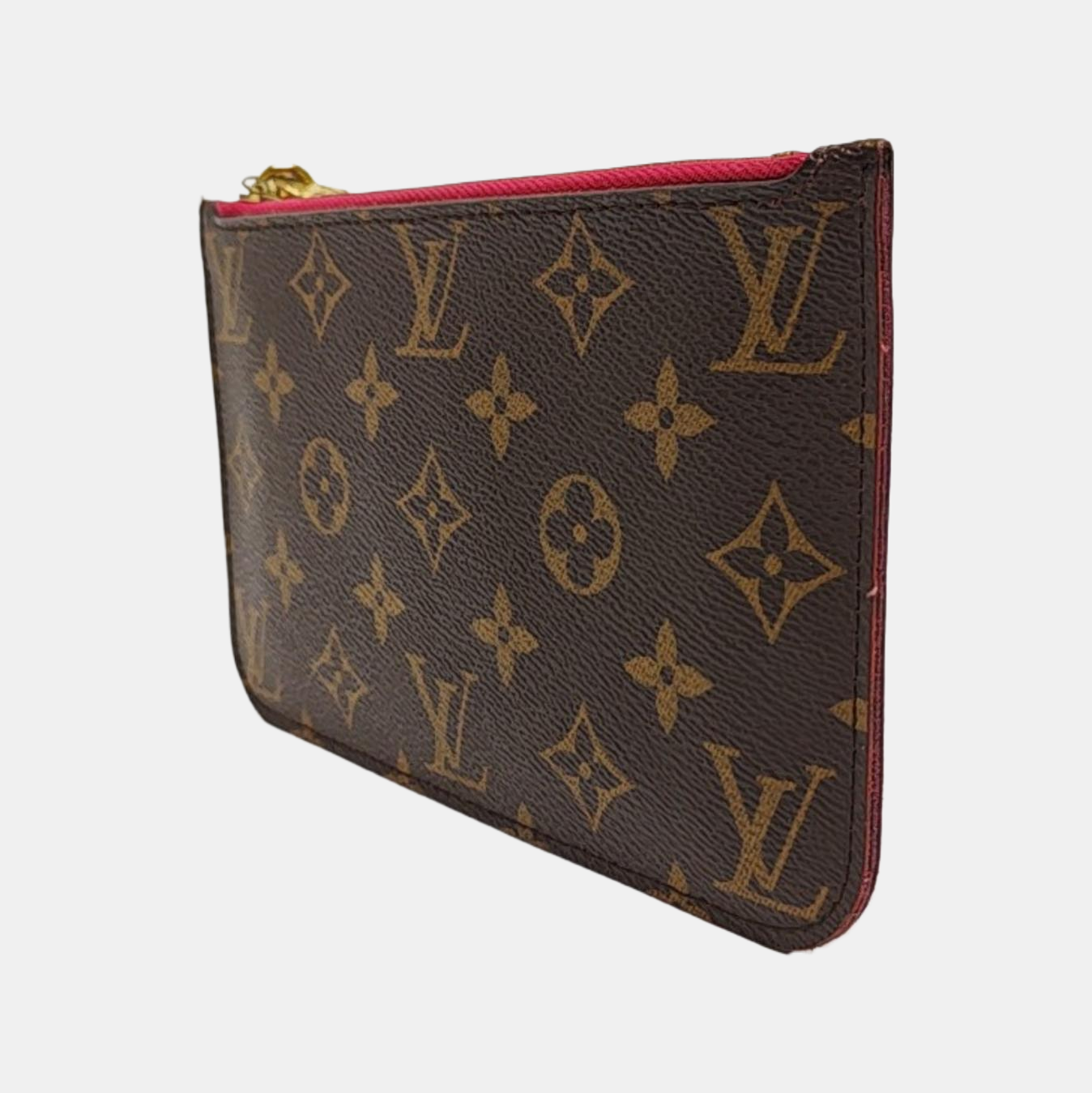NEVERFULL BB Monogram Coated Canvas Brown