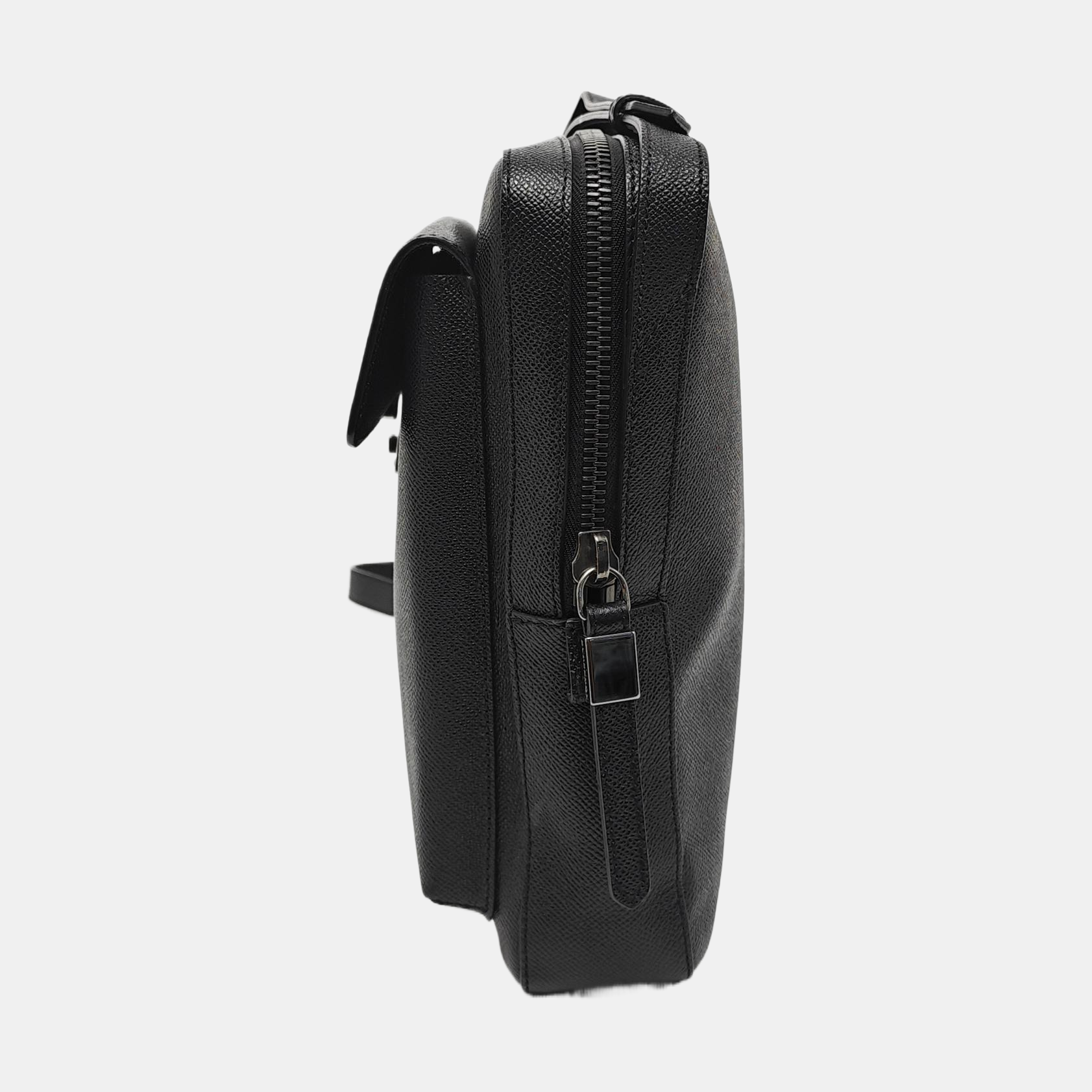 Calfskin Shoulder Bag Black