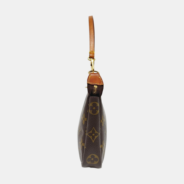 ACCESSOIRES Monogram Coated Canvas Brown