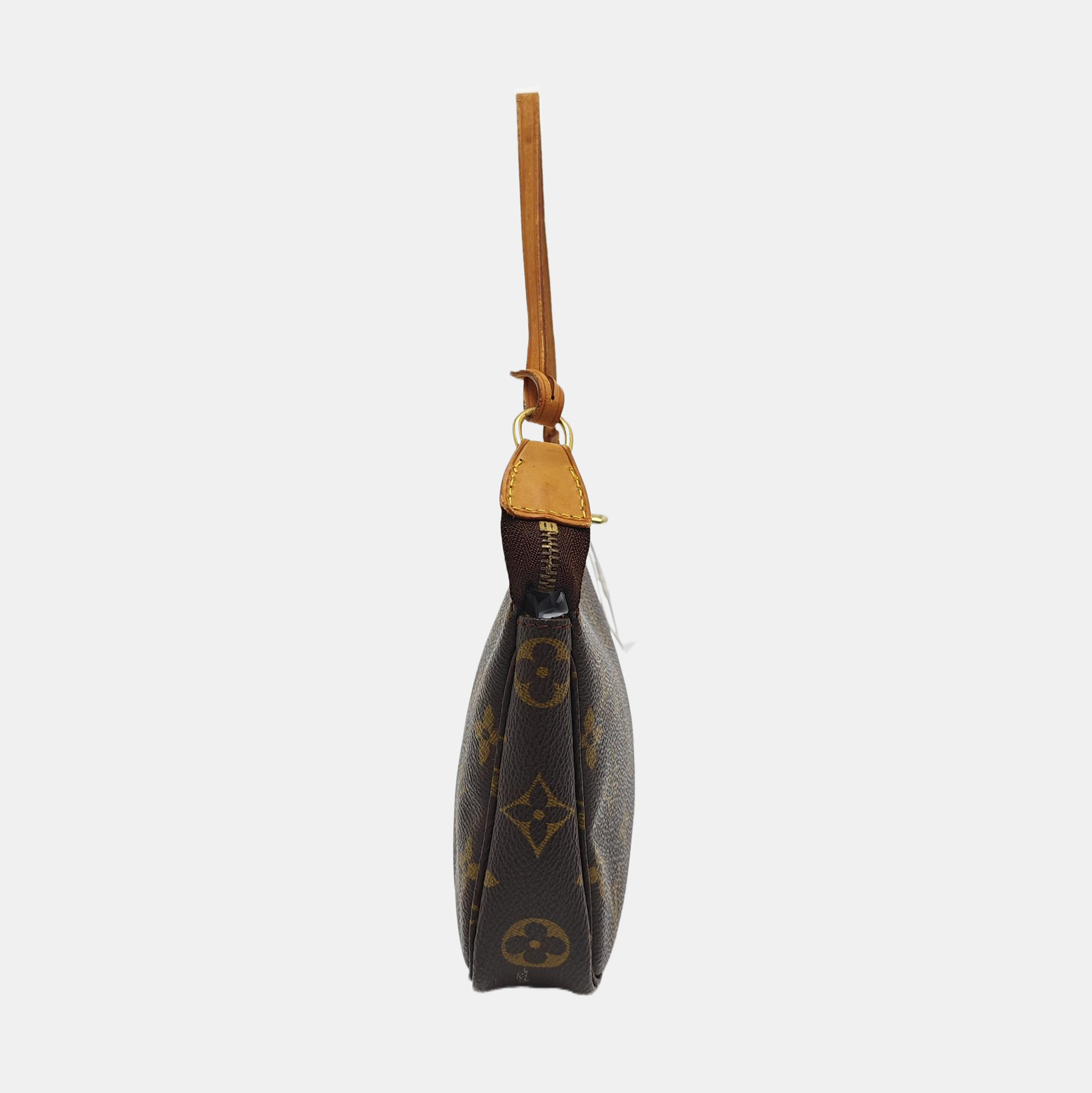 ACCESSOIRES Monogram Coated Canvas Brown