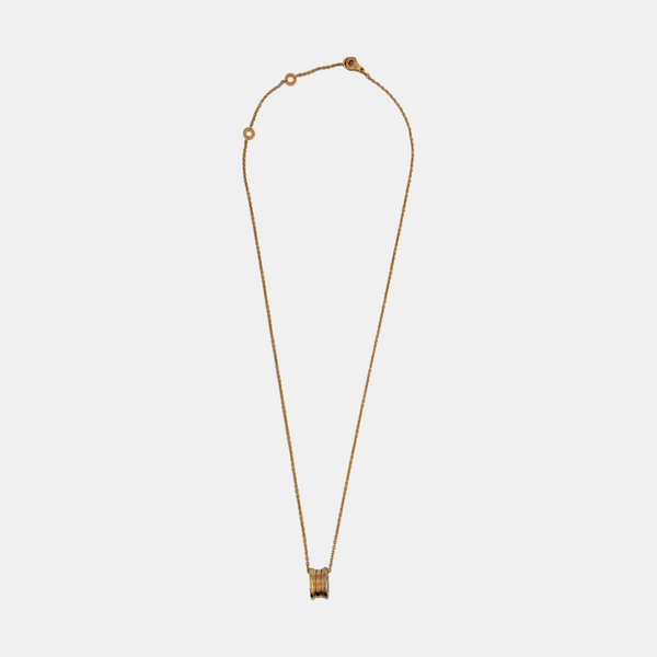 B.ZERO1 18k White Gold Rose Gold Necklace